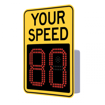 Solar LED Radar Speed Sign – EV12